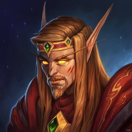 Blood elf Warrior Blood elf Warrior